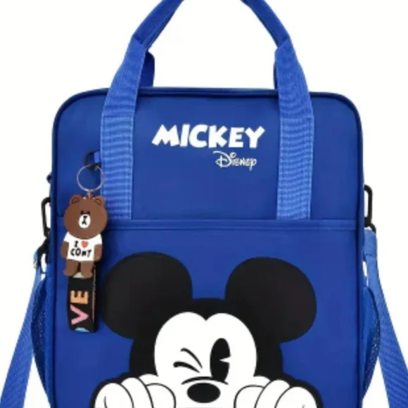 Disney Mickey Collection Oxford Textile Backpack New in Package - Picture 3 of 6